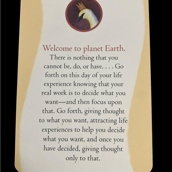 The Law of Attraction Teachings of Abraham 60 card deck Conscious Creation EUC - Picture 7 of 9